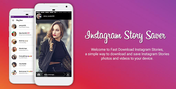 Story Saver For Instagram - Story Manager - Android App + Admob + Facebook Integration