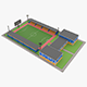 LowPoly Stadium - 3DOcean Item for Sale