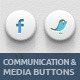 Media & Communication Icons - GraphicRiver Item for Sale