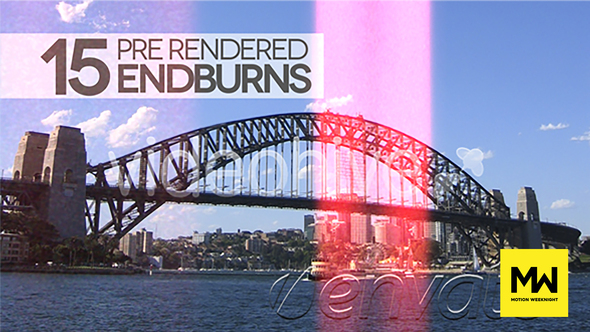 15 Pre-Rendered Film Burns & Light Leaks alt