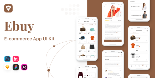 Ebuy - E-commerce Market App UI Kit