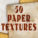 50 Paper Textures - GraphicRiver Item for Sale