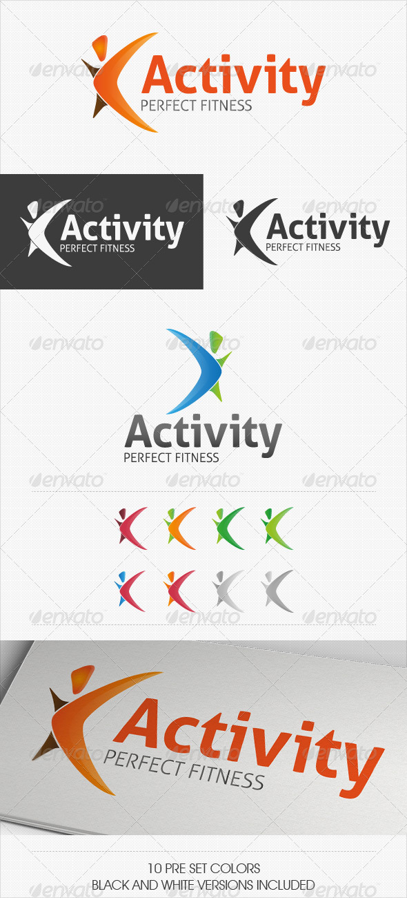 Activity Fitness Logo