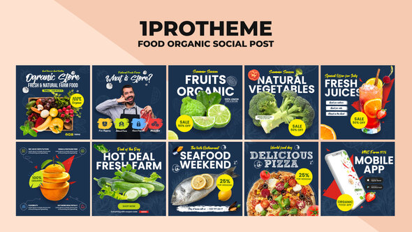 Food Organic Instagram Post V10