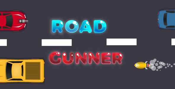 Road Gunner | Car Shooter Game | Unity Complete Project for Android and iOS