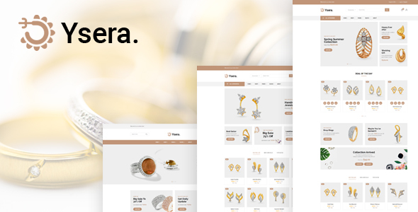 Ysera - Jewelry Shop HTML Template