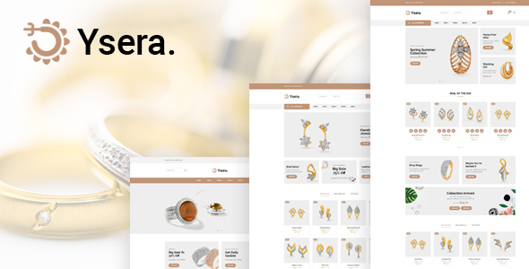 Ysera – Jewelry Shop HTML Template