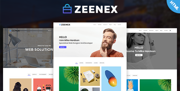 Zeenex - Personal Portfolio Template