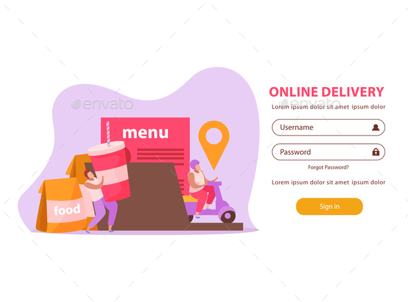 Online Delivery Authorization Page