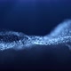 Blue particle wave background with Nature light - 4K Resolution - VideoHive Item for Sale
