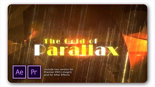 Gold Parallax Trailer Slideshow
