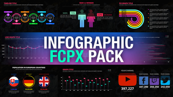 Infographic Pack FCPX alt