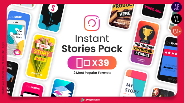 Instant Stories Pack - AE Version