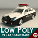 Low Poly Police Car 06 - 3DOcean Item for Sale