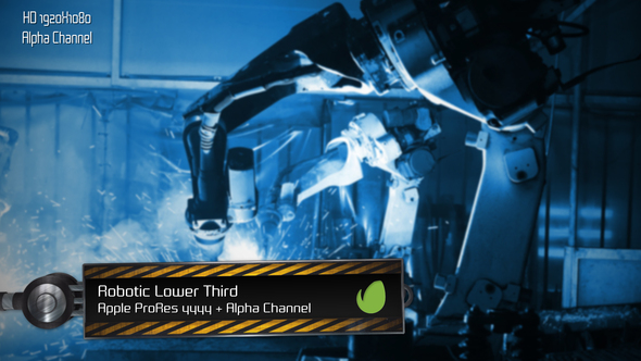 Robotic Lower Third alt