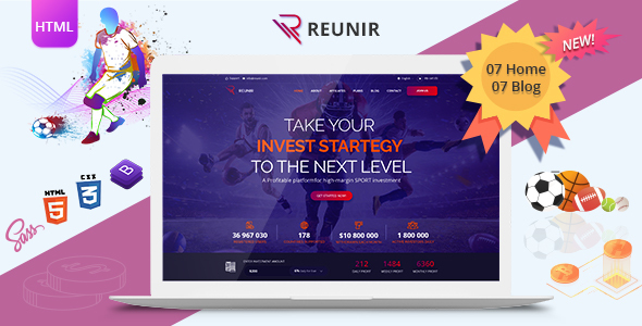 Reunir – Sports Investment Templates