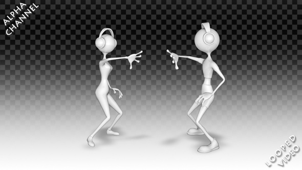 3D Man and Woman - Dance Hello Pack alt
