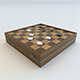 Checkers Draughts Game - 3DOcean Item for Sale
