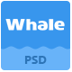 Whale - Creative PSD Template - ThemeForest Item for Sale