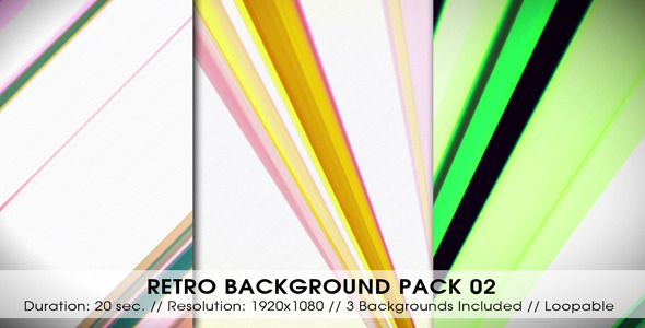 Retro Backgrounds Pack 02