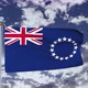 Cook Islands Flag Waving 4k - VideoHive Item for Sale