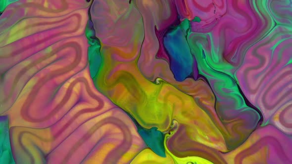 Abstract Organic Cosmic Colorful Texture Background