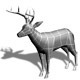 Deer low poly - 3DOcean Item for Sale