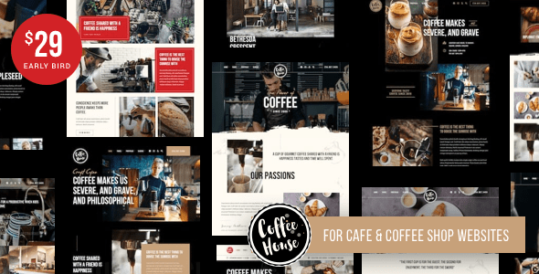 Craft | Coffee Shop Cafe Restaurant WordPress Preview