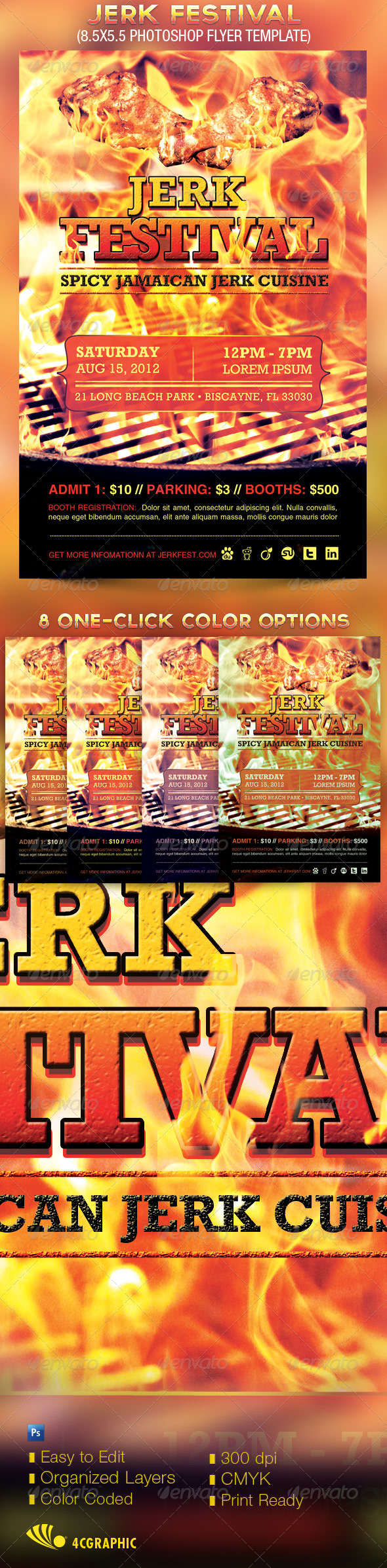 Festival Flyer Template from previews.customer.envatousercontent.com
