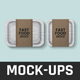 Disposable Food Box Mockup - GraphicRiver Item for Sale