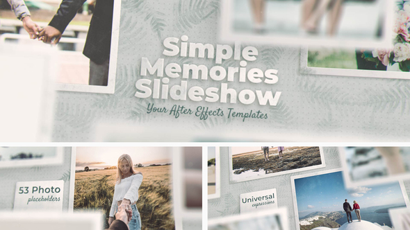 Simple Memories Slideshow