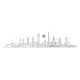 Skyline Saudi Arabia City Buildings Vector Linear - GraphicRiver Item for Sale