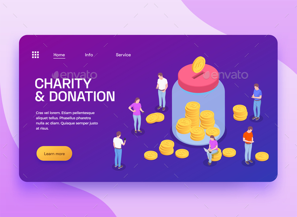 Charity Donation Landing Page