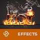 Fire Text Effects - GraphicRiver Item for Sale