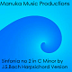 Sinfonia no 2 in C Minor by J.S.Bach Harpsichord 