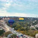 Hot Air Balloons Above Ancient Castle - VideoHive Item for Sale