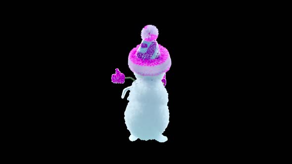 54 Snowman Dancing HD