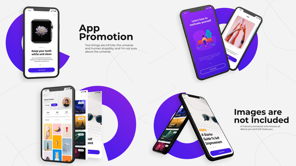 app promo after effects template download