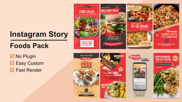 Food Instagram Stories V12