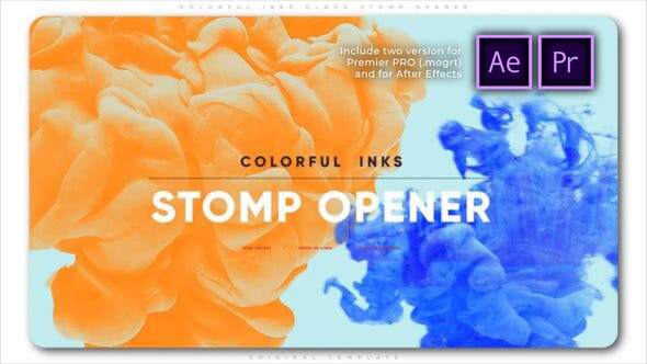 Colorful Inks Claps Stomp Opener
