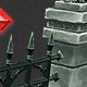 Low Poly Cemetery Fence - 3DOcean Item for Sale