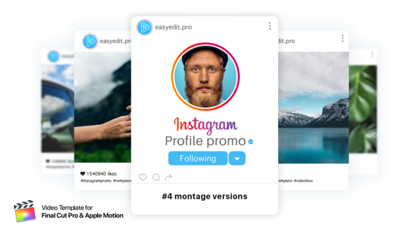 Instagram Profile Promo | FCPX