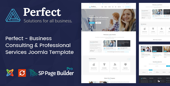 Perfect - Consulting Business Joomla Template