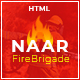 Naar - Fire Brigade Responsive HTML Template - ThemeForest Item for Sale