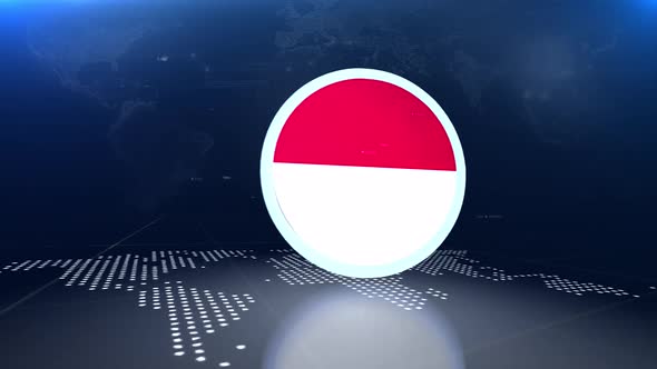 Indonesia Flag Transition