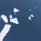 Top View of Ice Floes Floating on the River - VideoHive Item for Sale