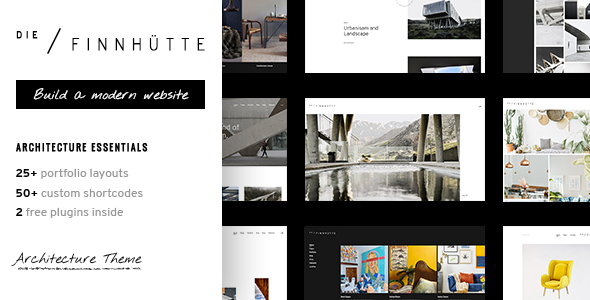 Architecture Portfolio Website Templates From Themeforest