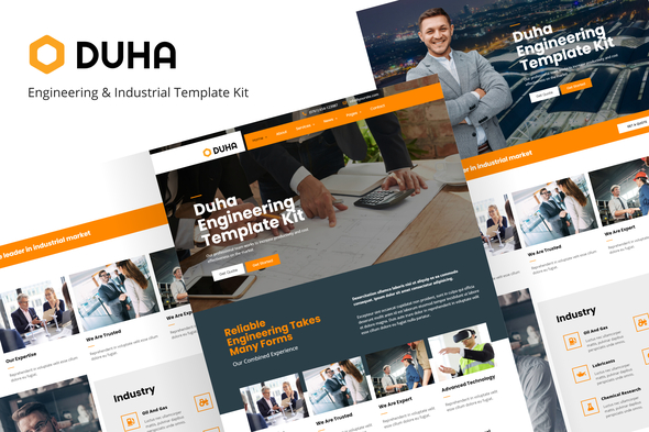 Duha - Engineering & Industrial Template Kit