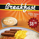 Breakfast Menu Flyer - GraphicRiver Item for Sale