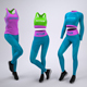 Woman's Workout Outfit Mock-Up - GraphicRiver Item for Sale